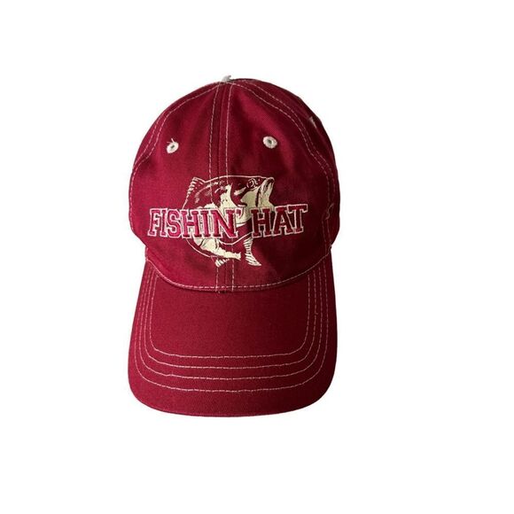 Men's Paramount Outdoors Red Baseball Cap OSFA - Picture 1 of 5